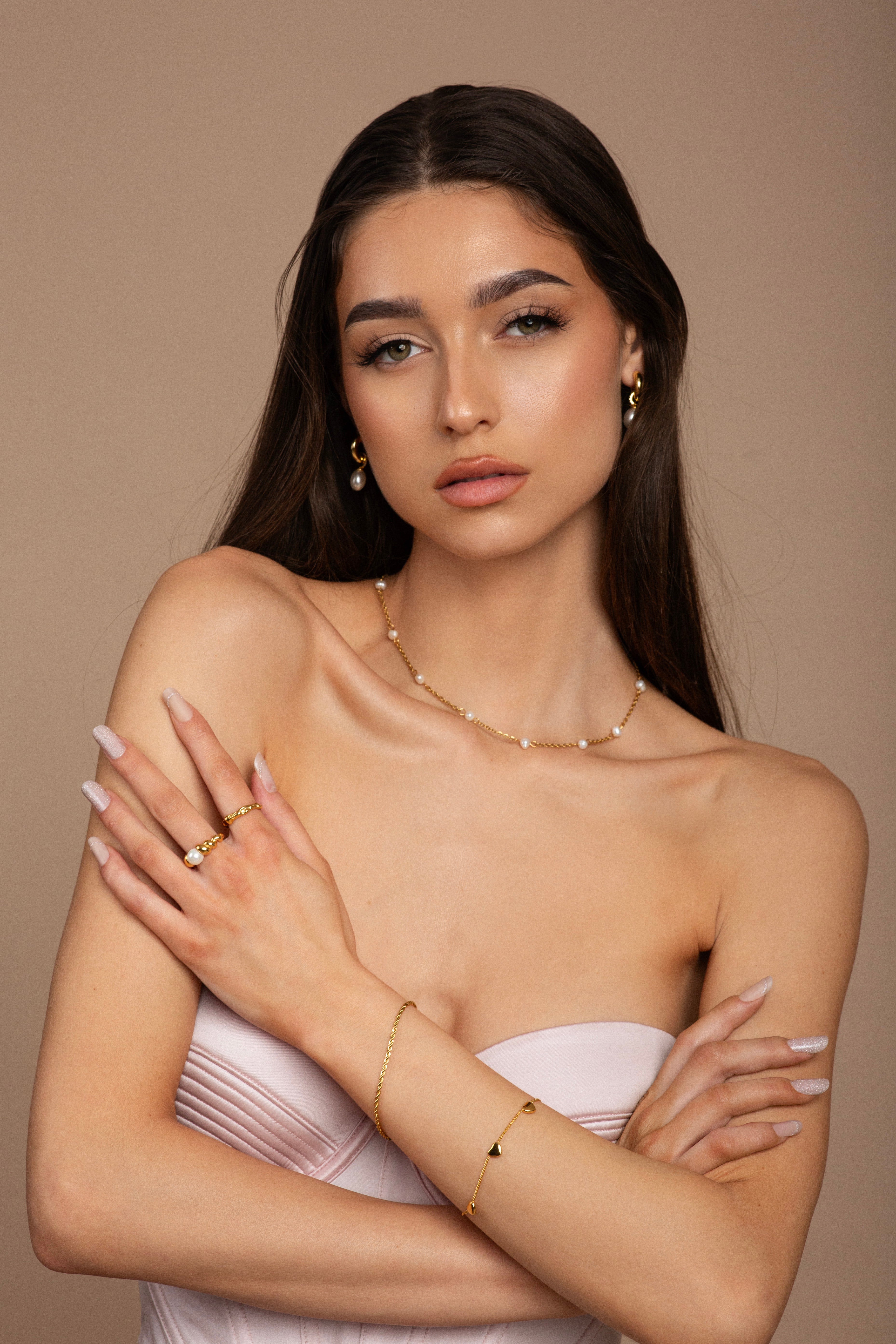 14K Gold Pure Heart Bracelet