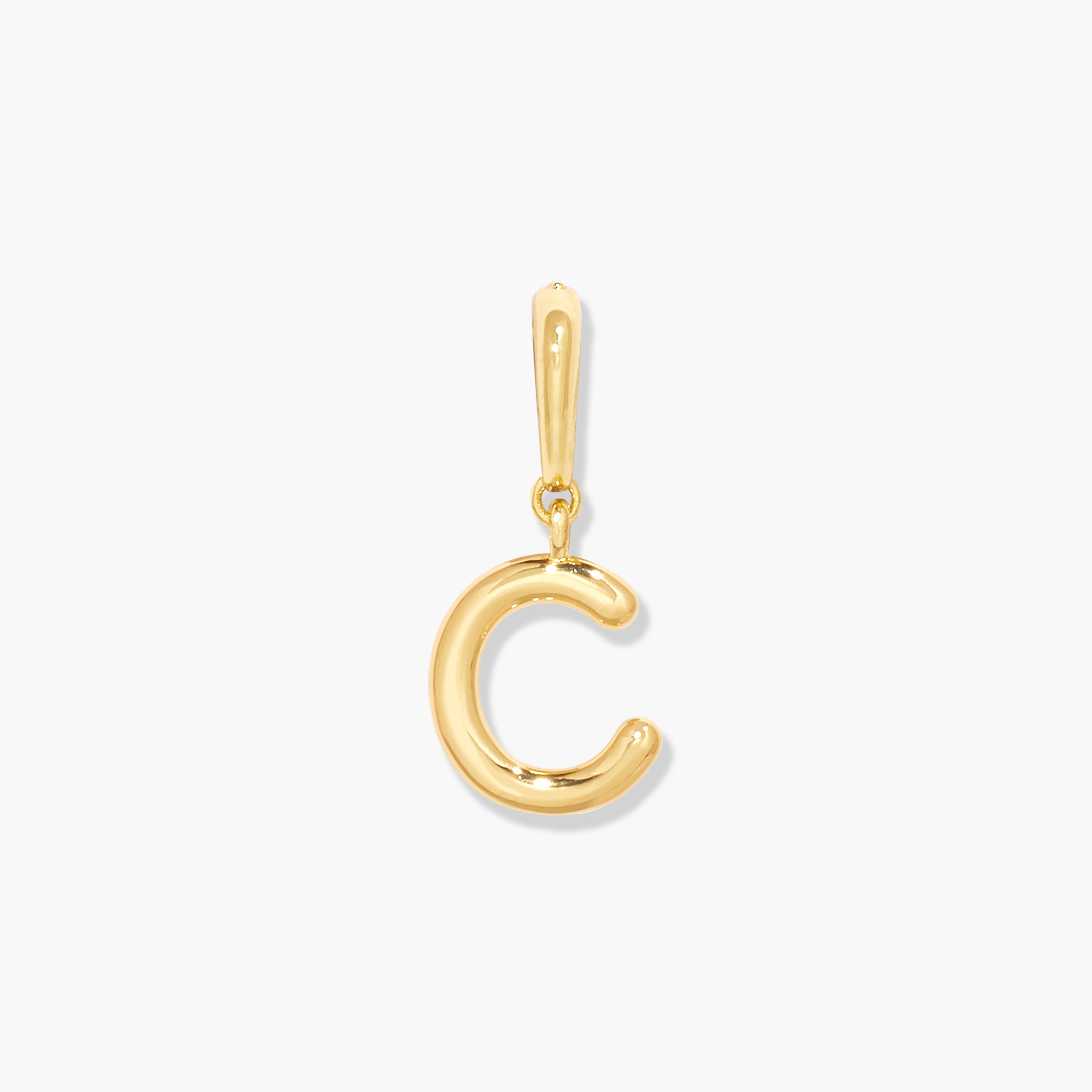 14K Gold Liora Initial Charm