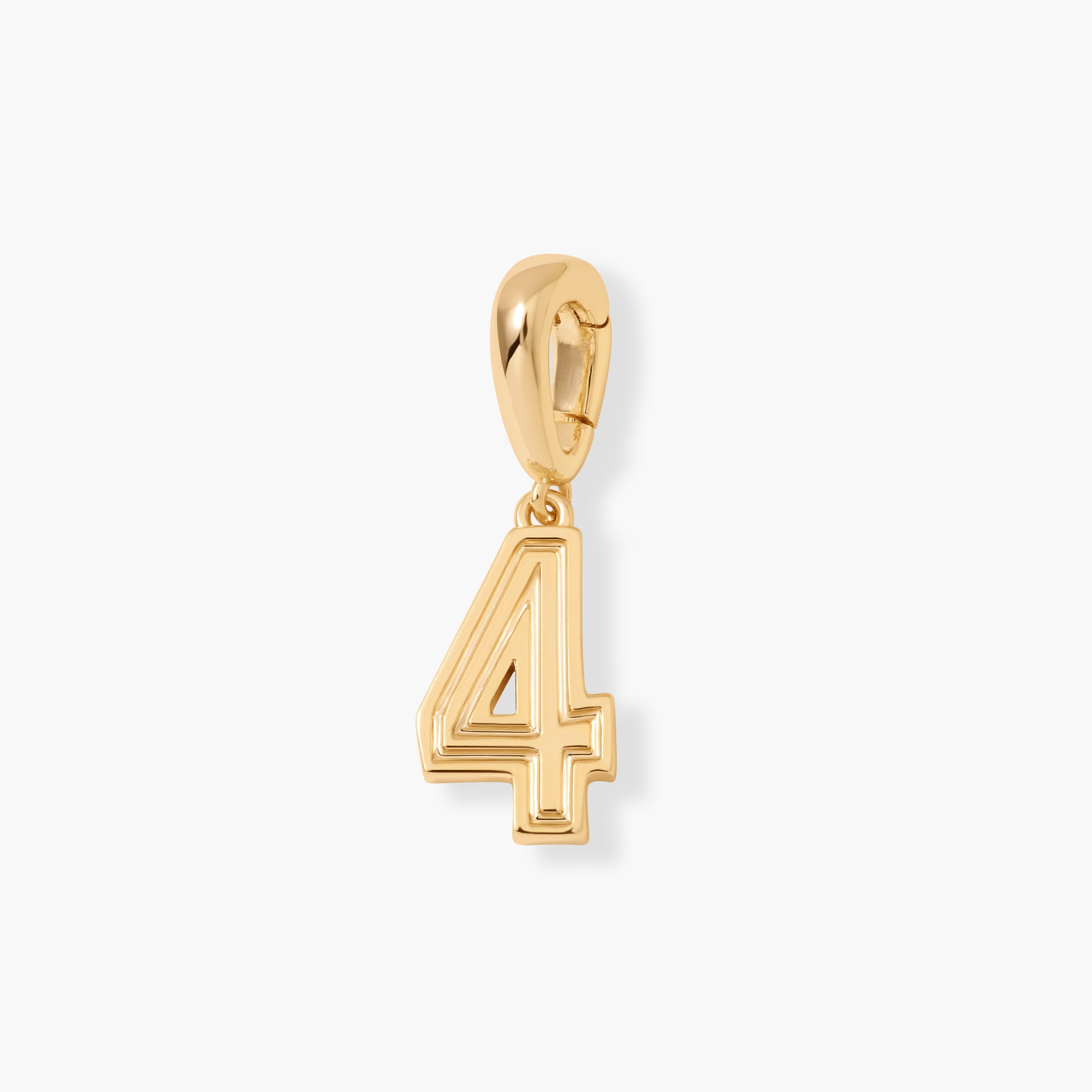 14K Gold Numeria Charm