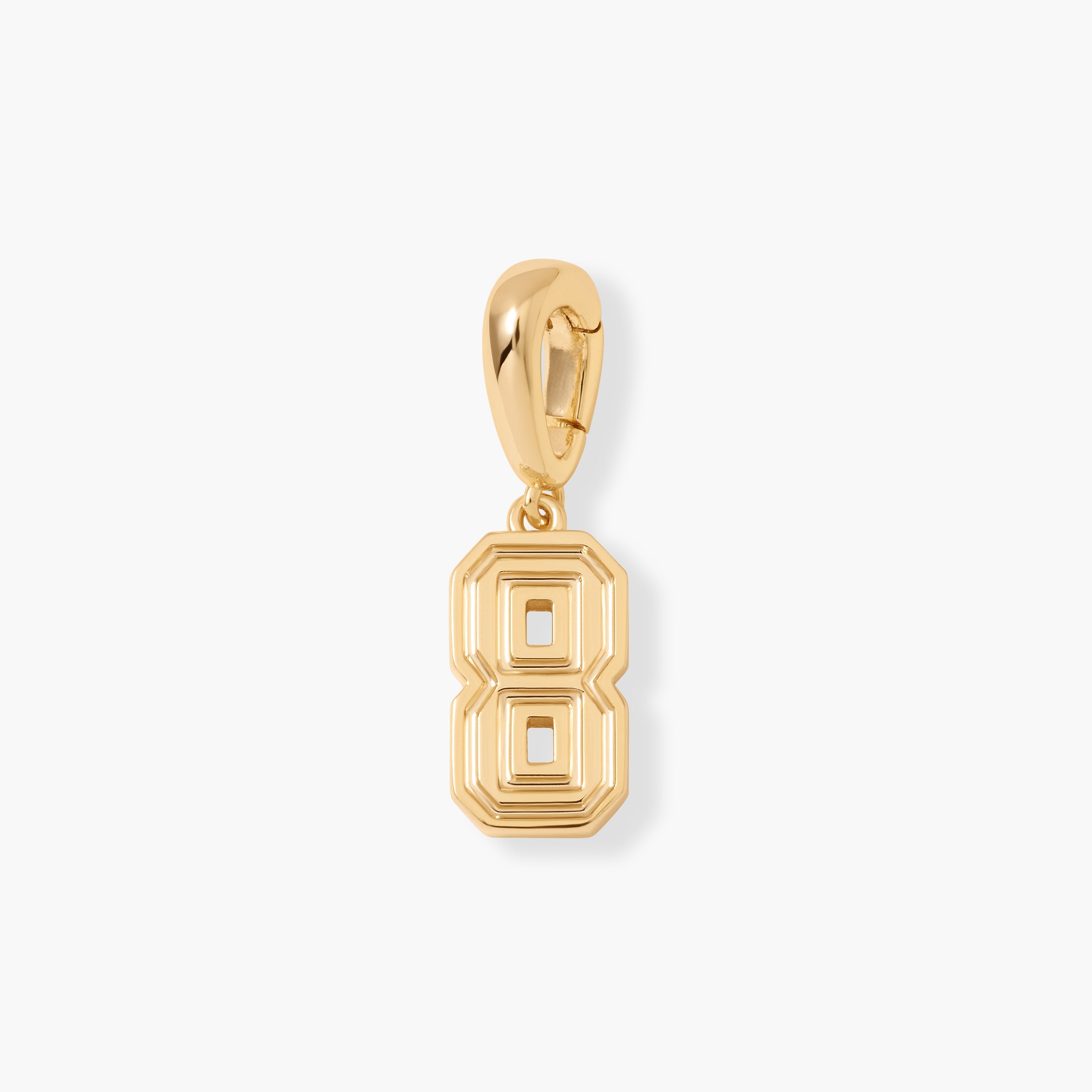 14K Gold Numeria Charm