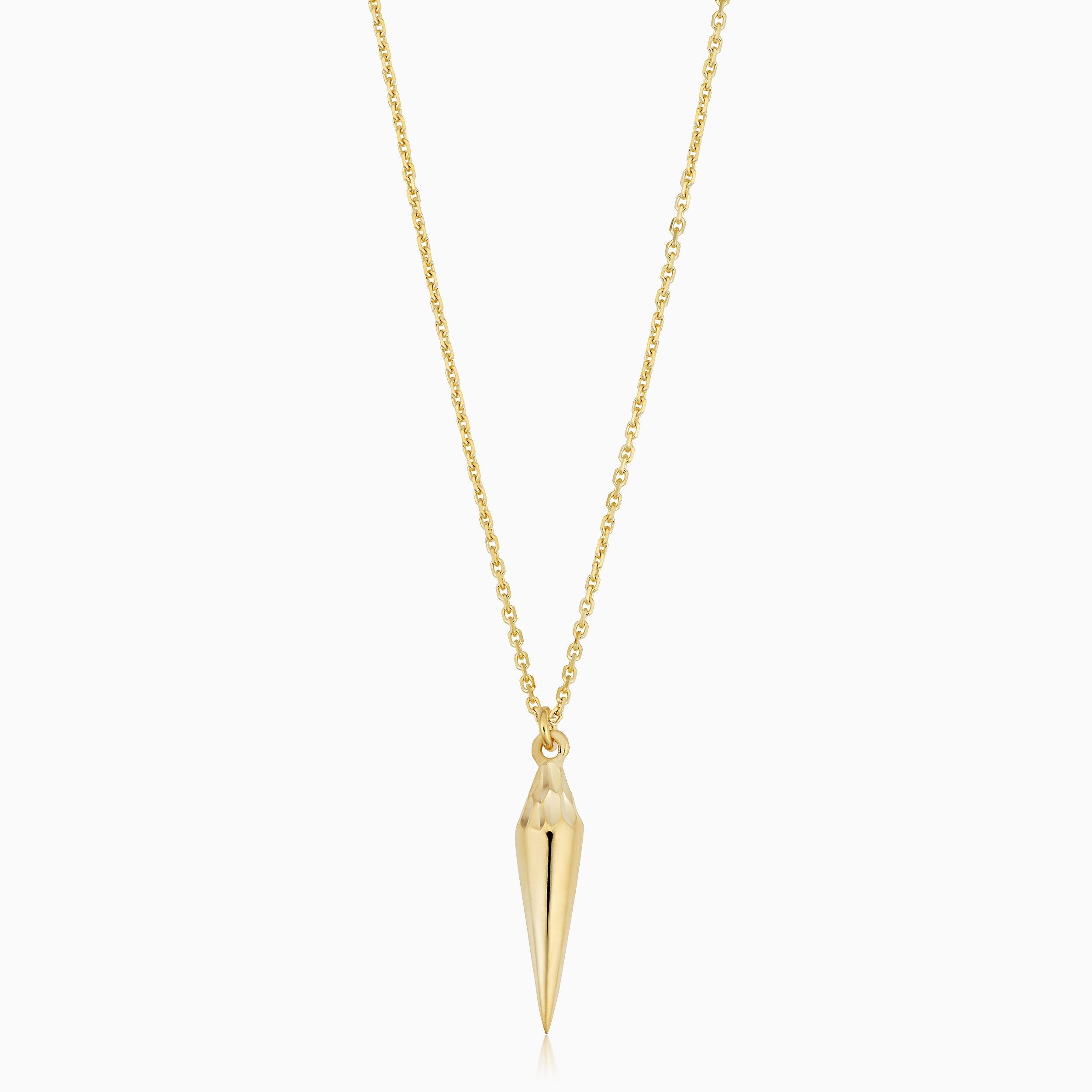 10K Gold Enchanted Pendant