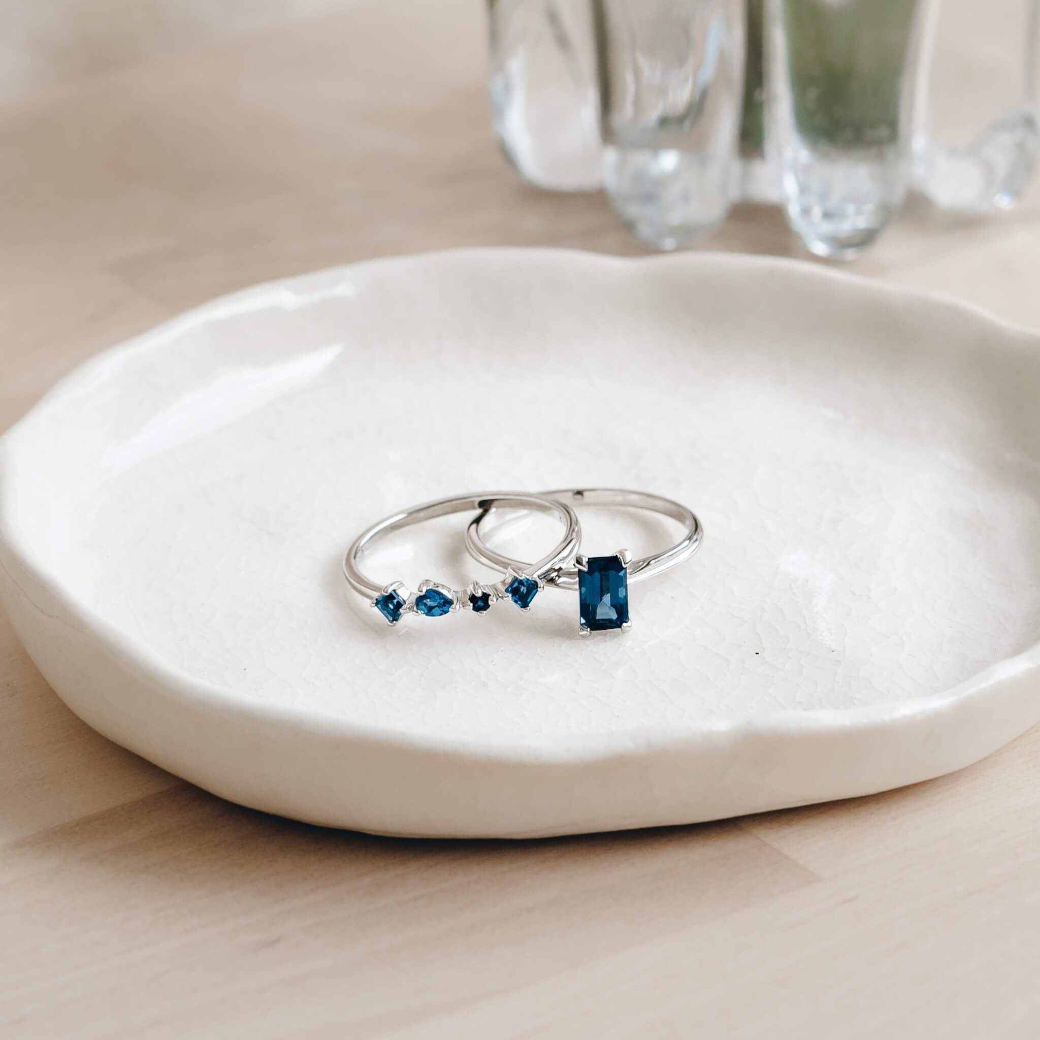 Thames Blue Heirloom Ring
